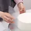 JRP 9 Chiếc Bánh Cạp Kem Thìa Cắt Bánh Nhựa Trong Suốt Răng Cạp Trang Trí Bánh Dụng Cụ Nướng Bánh JRP