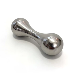 Đồ chơi giải nén bằng thép không gỉ edc Tay cầm mảnh Xương Baolezhu Tập thể dục ngón tay Đầu ngón tay Quả tạ chung 6.24 3D5K
