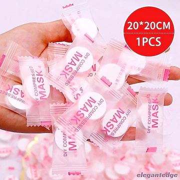 💟Elegant💟💟Elegant💟Mặt Nạ Giấy Nén Nhật Bản Cao Cấp, Mặt Nạ , Mask Tonner, Mặt Nạ Dưỡng ẩm, Nạ Giấy Khô (lẻ 1 viên)