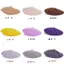 Thời Trang Mùa Đông Anh Xu Hướng Mũ Acrylic Mũ Sấm Mũ Nữ Beret Retro Họa Sĩ Phong Cách