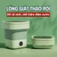 Máy Giặt Mini 6L Gấp Gọn Kháng Khuẩn, Giặt Vắt Khô Êm Ái, Tiện Dụng Cho Sinh Viên, Gia Đình, Du Lịch