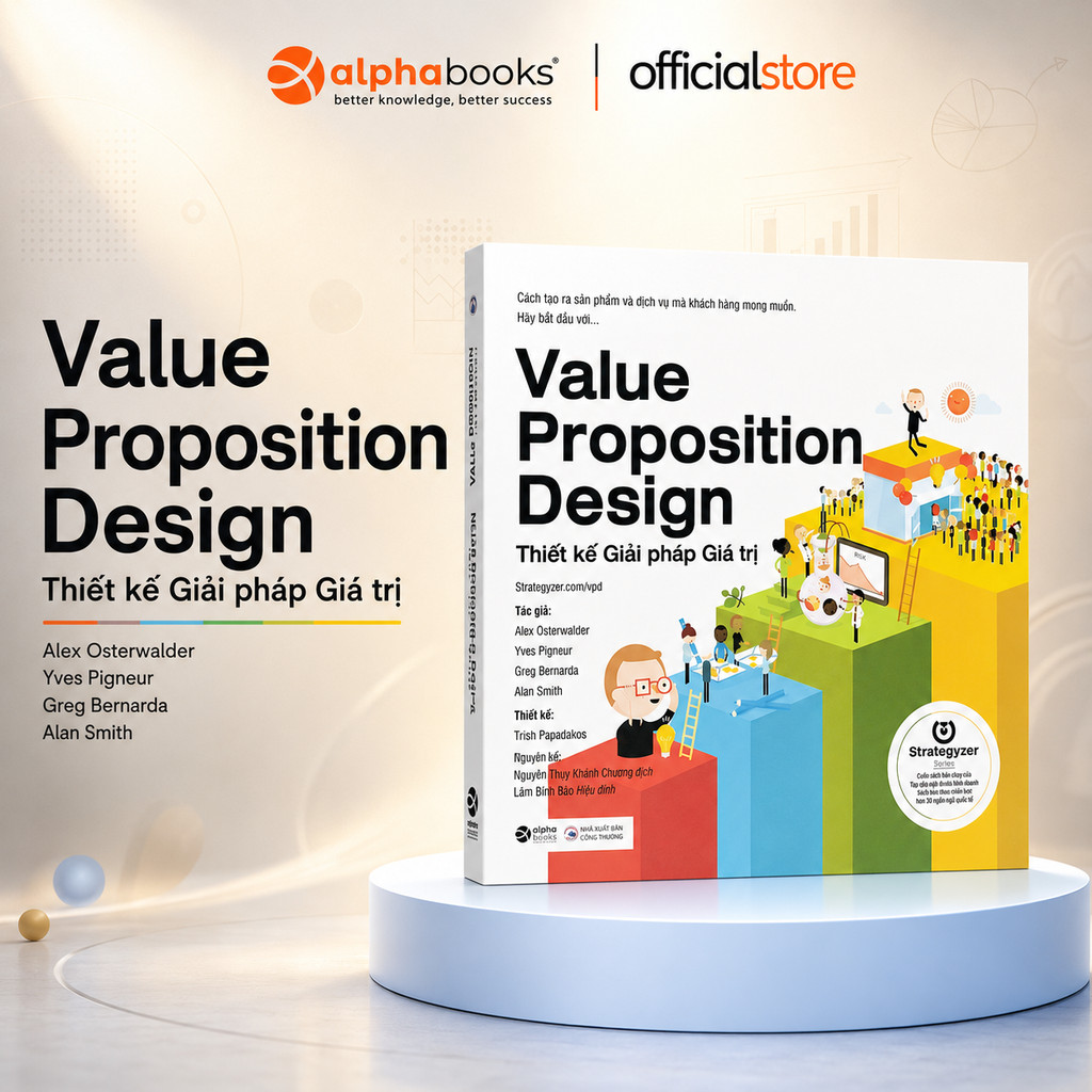 Sách - Thiết Kế Giải Pháp Giá Trị (Value Proposition Design) (Alpha Books)