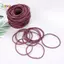 < Honeyba > 100 Chiếc Nữ Cô Gái Tóc Cao Su Dây Buộc Tóc Dây Co Giãn Tóc Đuôi Ngựa Giá Đỡ Scrunchies Đẹp