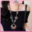 MYPANDA Dân Tộc Sle Tròn Nhựa Da Báo Dài Áo Len Dây Xích Nelace Retro Pha Lê Mặt Dây Chuyền Nữ Trang Sức Ne Phụ Kiện.
