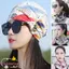 TOPTOOLCX Turban, Mũ Baotou lụa băng chống nắng, Mũ mềm thoáng khí thời trang dành cho nữ
