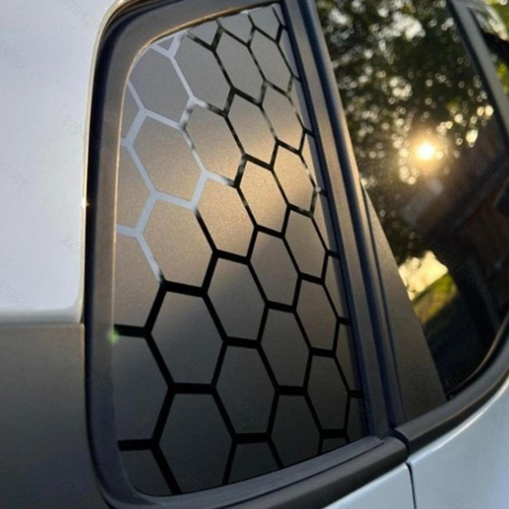Tints Ô Tô Cho Cửa Sổ 2 Miếng Dán Bảo Mật Dán Cửa Sổ Ô Tô Phim Chống Nắng Cho Kính Chắn Gió Nội Thất SUV RV pomervn