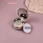 6g Vàng Di Động Bột Mỹ Phẩm Hộp Nhựa Trống Rời Nồi Bột Có Sàng Du Lịch Hộp Đựng Trang Điểm Sifter Có Puff