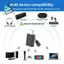 Bộ chuyển đổi âm thanh Dongle kết nối kép Bộ phát USB-C cho -Aaptive cho PC / /