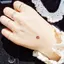 Bluelover 5 Chiếc Đơn Giản Vòng Sóng Bộ Dành Cho Nữ Cô Gái Cá Tính Tính Khí Ngọc Trai Mini Thanh Lịch Đáng Yêu Nhẫn Phụ Kiện Trang Sức Quà Tặng Mới