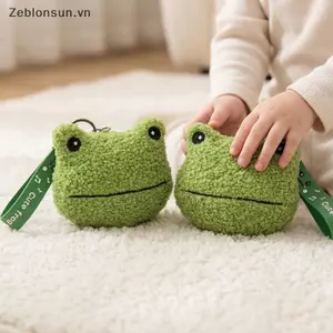 # HB # Túi đựng tiền xu Kawaii có chìa khóa Charm Túi mặt dây chuyền dây buộc trẻ em cho tai nghe và tiền xu.