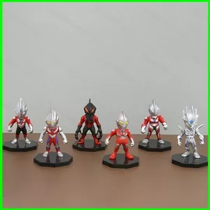 PS1 6 Chiếc Ultraman Nhân Vật Hành Động Bảy Jack Ace Taro Beth Tiga Geed Belial Ultraman Mô Hình Bộ Sưu Tập Búp BêOrnament SP1