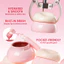 Trang điểm dưỡng ẩm lâu trôi Solid Lip Jelly Toot Lip Mirror Gloss Jelly Lip Gloss