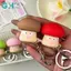 GHX Giảm Căng Thẳng Nấm Nút Mini Móc Khóa Clier Mặt Dây Chuyền Dễ Thương Fidget Đồ Chơi Cho Túi Văn Phòng Trang Trí Học Sinh VN