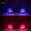 Đèn LED bánh xe đạp đa năng có thể sạc lại Đèn trung tâm đuôi trước chống nước phù hợp với mọi loại xe đạp để đi đêm mới