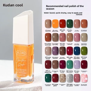 Sơn Móng Tay Dạng Bóc Được 10ml Không Cần Hơ Đèn Khô Nhanh Mùi Hương Dịu Nhẹ Tôn Da Màu Sắc Thời Thượng