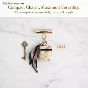 # HB # Vintage Mini Buet Với Khăn Đựng Tiền Xu Thêu Lipsti Túi Bảo Quản Tai Nghe Túi Nhỏ Mặt Dây Chuyền Phụ Kiện Thời Trang.
