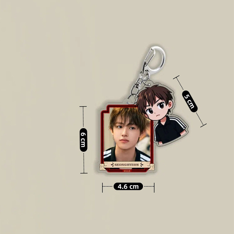 HK1 CORTIS Acrylic Móc Khóa Album MÀU BÊN NGOÀI CÁC DÒNG Mặt Dây Chuyền JAMES Túi Phụ Kiện Ngôi Sao Ngoại Vi KH1