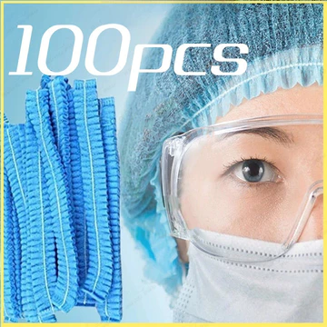 Mũ chùm đầu y tế MOTEX ( LOẠI1- 100 CÁI 21inh ) nón còn sâu chùm đầu, mũ y tế, chất liệu giầy dặn