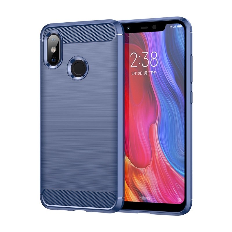 TPU Dễ Thương Cho Motorola Moto E5 Play E5 Cruise E5 Plus E5 Supra 2020 E6i E7 G7 Power G6 G7 Play G6 G7 Plus Vỏ Điện Thoại Sợi carbon Cổ Điển Nhẹ Vỏ Bảo Vệ Địa Chấn