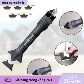 Bộ Dụng Cụ Miết Keo Kèm 5 Đầu Miết, Chà Ron Gạch, Cạo Cắt Keo Silicone, Có Thể DIY Tại Nhà, Chất Lượng Cao, Tiện Lợi