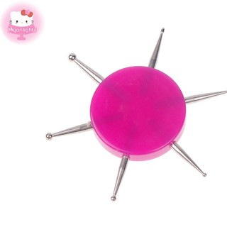 Moonlights 1 Cái 6 Đầu Móng Tay Nghệ Thuật Chấm Dụng Cụ Đĩa Móng Tay Mũi Khoan Dụng Cụ Làm Móng Chấm Dụng Cụ Vẽ Móng Mũi Khoan Bút Tròn Chấm Dụng Cụ Chấm EN