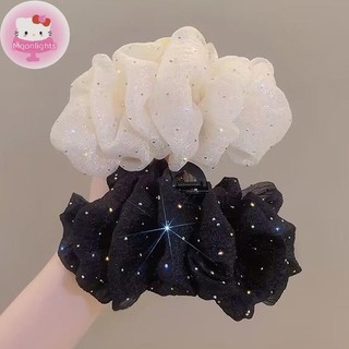 Moonlights Thanh Lịch Nơ Kẹp Tóc Nữ Tính Khí Lưới Thanh Lịch Thời Trang Phụ Kiện Tóc Cô Gái Tạo Kiểu Kẹp Tóc Mũ Đội Đầu EN