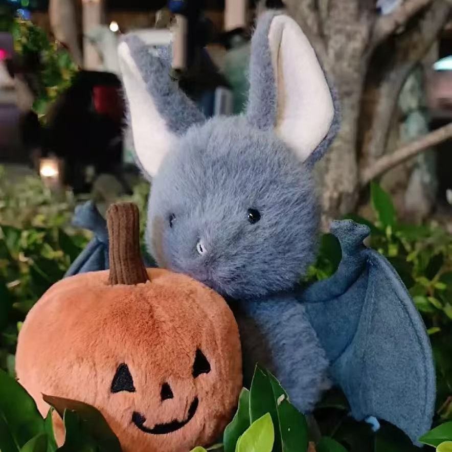 Dơi Lợn Búp Bê Vui Vẻ Sang Trọng Đồ Trang Trí Halloween Siêu Dễ Thương Ngộ nghĩnh Ô Tô Quyến Rũ Ký Túc Xá Búp Bê Quà Tặng Nữ