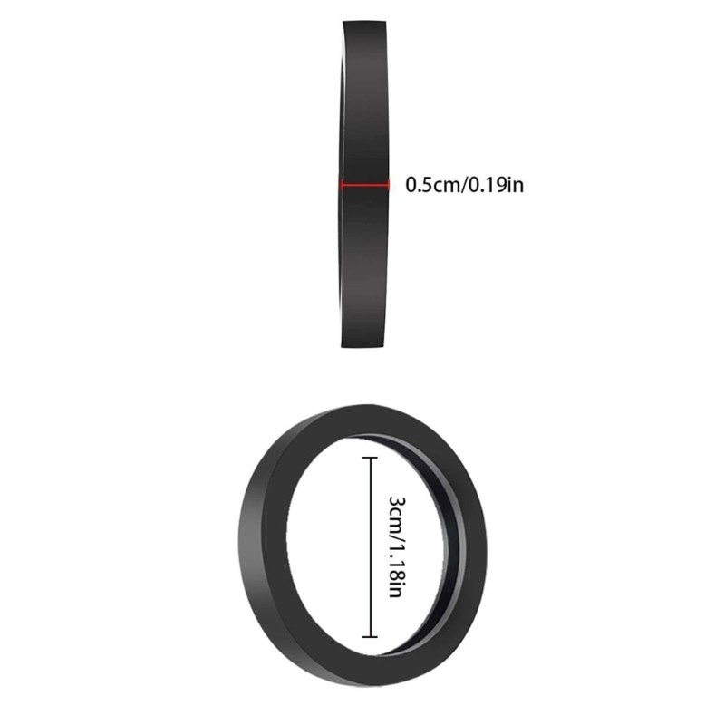 Char Thay Thế Niêm Phong Gioăng Đường Kính 30 Mm Nhiên Liệu Cao Su Gioăng Xe Ô Tô Xe Tải Nhiên Liệu Gioăng Nắp Dầu Con Dấu O Nhẫn