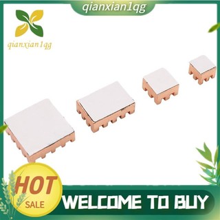 4 Miếng Tản Nhiệt Đồng Làm Mát Cho Raspberry Pi 4B 1G 2G 4G Tản Nhiệt Làm Mát (Tản Nhiệt Coper Nguyên Chất)