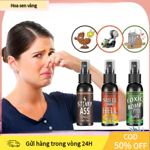 【24H】Xịt Tạo Mùi Hôi 30ml - Thiết Kế Nhỏ Gọn - Dùng Cho Các Trò Chơi Khăm Vui Nhộn