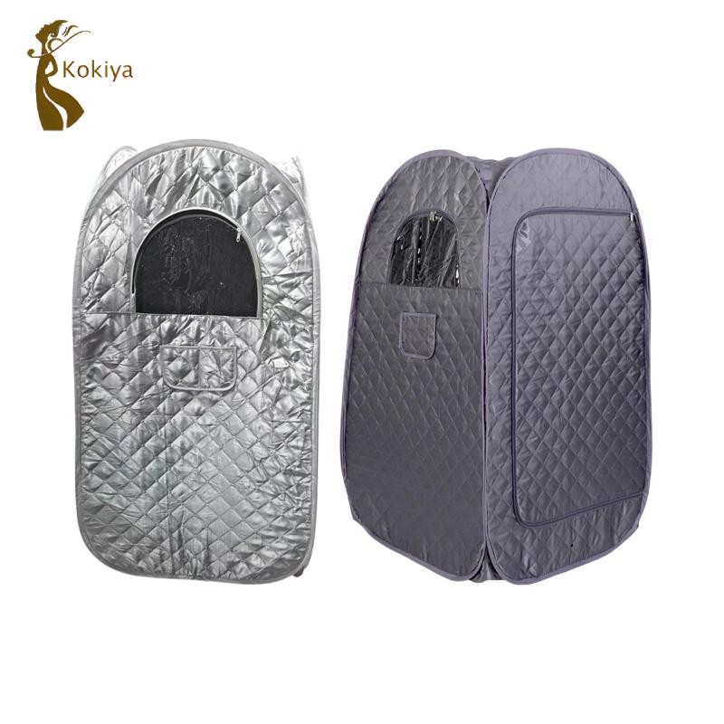 Lều xông hơi gấp di động chống nước, hai mặt, dây kéo, 57x31x31inch, dùng cho 1 người toàn thân SPA
