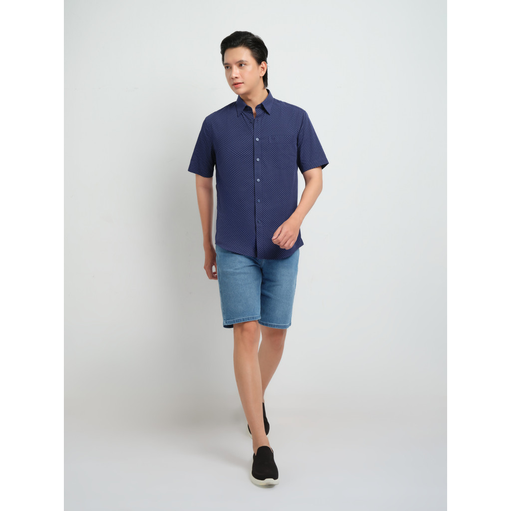 Quần Short Jean VIETTIEN SMART CASUAL vải Cotton form REGULAR VT00000511
