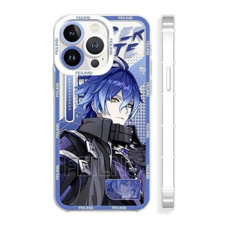 Ốp Lưng Cho IPhone 11 12 Pro Max 13 Mini 12Pro Ốp Điện Thoại Genshin Impact Lauma Columbina Flins Trong Suốt Bảo Vệ Toàn Diện Sang Trọng TPU Hàn Quốc 3D Vintage Chống Va Đập