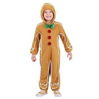 Giáng Sinh Bánh Gừng Người Trang Phục Halloween cos Trang Phục Bánh Gừng Người Jumpsuit Trang Phục Hóa Trang