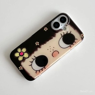 Ốp Điện Thoại Thích Hợp Cho iPhone IMD Đôi Mắt To Girl iPhone17 / 15 / 17promax Ốp Điện Thoại 13 / 12 / 11 Ốp Bảo Vệ XS / XR Giá Trị Cao EPTU