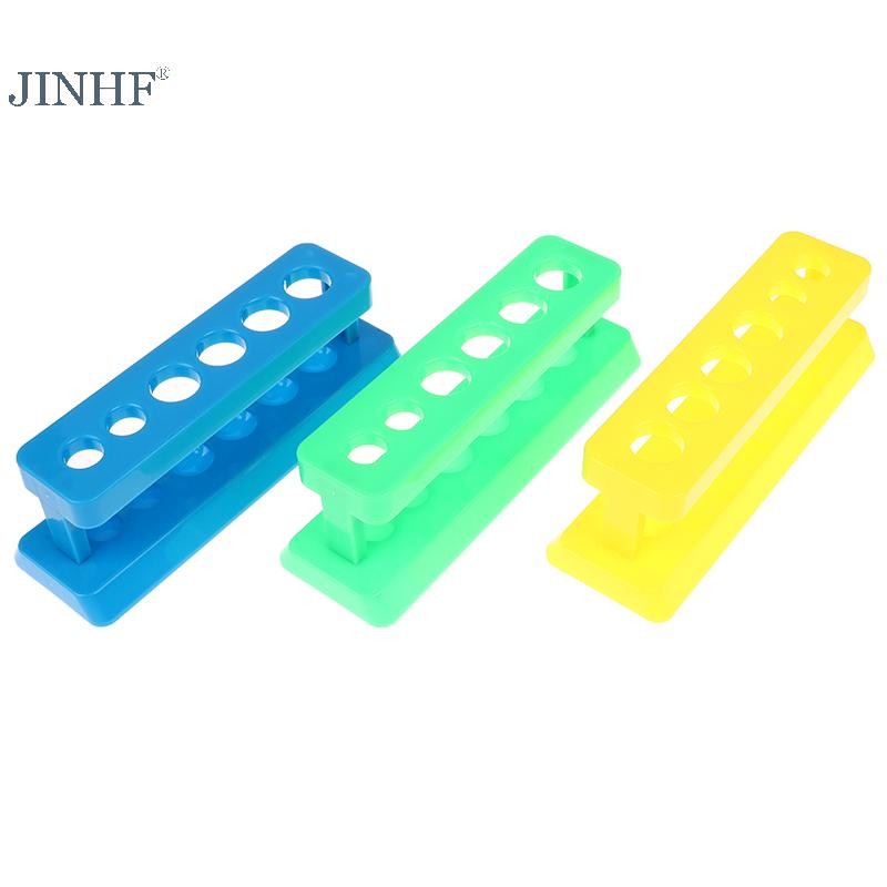 JINHF Hỗ Trợ Burette Đứng Phòng Thí Nghiệm Ống Kiểm Tra Đứng Kệ Nhựa Ống Kiểm Tra Giá Đỡ Phòng Thí Nghiệm Đồ Dùng Học Tập HOT