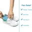 Đế giày NICOLOO, Gel silicon tăng chiều cao chèn cốc gót, Thiết kế đệm hiệu quả Hỗ trợ cốc gót chân Plantar Fasciitis Điều trị giảm đau Đế giảm đau Sử dụng