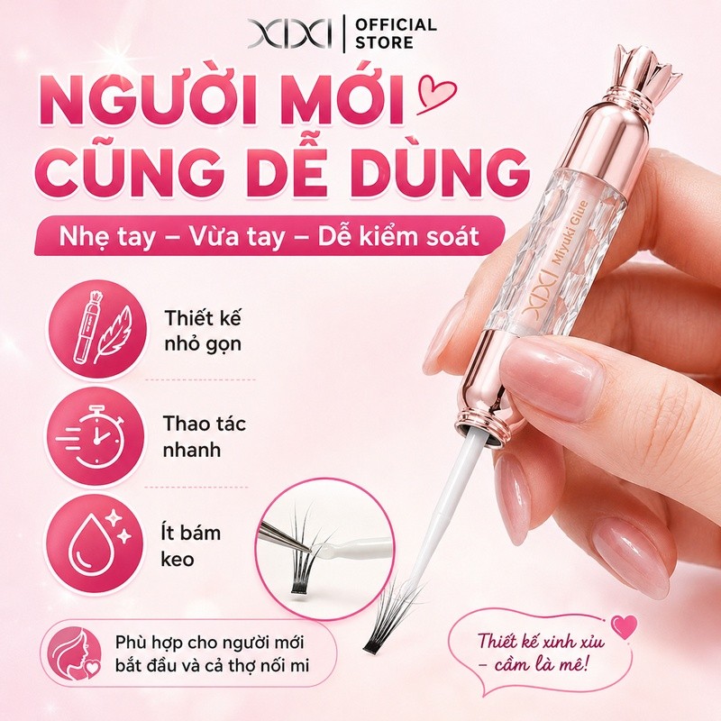 Xixi Nhũ Mắt Lỏng Ánh Sáng Lấp Lánh Tự Nhiên Dễ Tán Bám Lâu Tôn Mắt Xinh Không Trôi Suốt Ngày D735