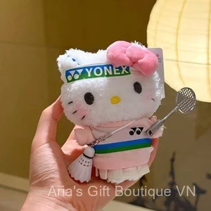 Mặt dây chuyền túi HelloKitty chính hãng Phim hoạt hình Móc khóa dễ thương Tanabata Quà tặng Trang trí ba lô