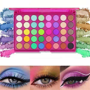 Bảng Phấn Mắt Barbie 40 Màu Shimmer Bảng Trang Điểm Lâu Dài Cho Tiệc Cưới Sử Dụng Hàng Ngày