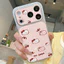 Ốp lưng iPhone họa tiết da mạ họa tiết mèo vui vẻ iPhone 17 16 15 14 13 12 11 Pro Max Plus Max