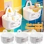 Giỏ thoát nước không khoan - Hộp đựng đồ - Hộp đựng kháng khuẩn - cho phòng tắm nhà bếp - Giỏ thoát nước treo tường đa chức năng / Giao hàng miễn phí