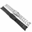 Dây đồng hồ thép không gỉ 00985/SKX007/009, dây ba hạt lặn, dây thép đặc, giao diện cong, 18/19/20/21/22/23/24mm, dây thép đen chải, phụ kiện thay thế