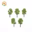 CANAMEK Mô Phỏng Cây Xanh Mini Mô Hình Nhà Búp Bê Đường Sắt Cảnh Đường Phố Trang Trí Đồ Trang Trí Nhà Búp Bê Micro Phong Cảnh Vườn Trang Trí CSF