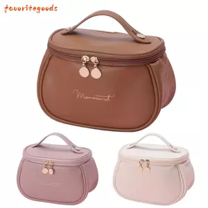 FAVORITEGOODS Túi Trang Điểm Du Lịch Mỹ Phẩm Tổ Chức Túi Vệ Sinh Da PU