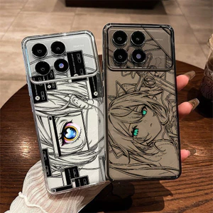 Ốp Điện Thoại Mềm Mỏng "Miku" Cho Poco X8 Pro X7 X6 F8 F7 Turbo 5 Max Turbo 4 Pro / Bảo Vệ Camera Chống Sốc / Poco Case / Redmi Cover
