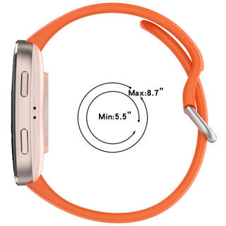 Dây đeo đồng hồ Dây đeo cho Huami Amazfit Bip 6 (A2435) Vòng đeo tay thể thao Silicone cho Amazfit Bip Max (A2568) Dây đeo cổ tay thông minh