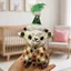 QEARY Búp bê cừu cho bé Tân Cương, Móc khóa cừu nhỏ phong cách sa mạc dễ thương Kawaii, Quà lưu niệm du lịch Mũ lông vũ dân tộc 16cm PP bông cừu móc khóa trang trí ba lô