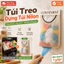 🔥Dung tích lớn túi đựng túi nilon treo tường | Dễ dán túi đựng rác nhà bếp có miếng dán | Túi đựng đồ đa năng chống ẩm