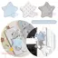 Túi đựng tai nghe TOPTOOLCX, Bộ sắp xếp cáp dữ liệu Wave Point Y2k, Trang trí tai nghe đa chức năng Star Handmade